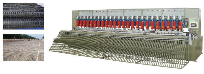 Steel Plastic Composite Geogrid Production Line Steel Plastic Composite Geogrid Production Line